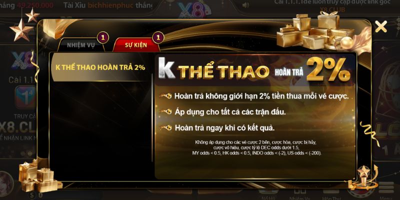X8 - Sân Chơi Cá Cược Trực Tuyến Được Yêu Thích Năm 2026 2 Các chương trình ưu đãi X8 có tính giá trị cao